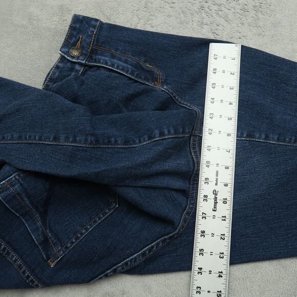 Lane Bryant Jeans Women's Size 18P Blue High-Rise Distinctly Boot 27" Inseam - Picture 6 of 15